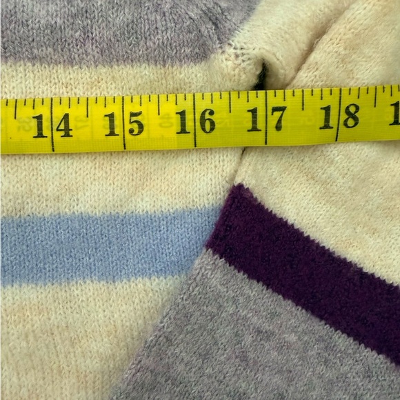 ❌SOLD❌ Francesca's Jeanne Striped Sweater Mini Dress - Picture 6 of 7